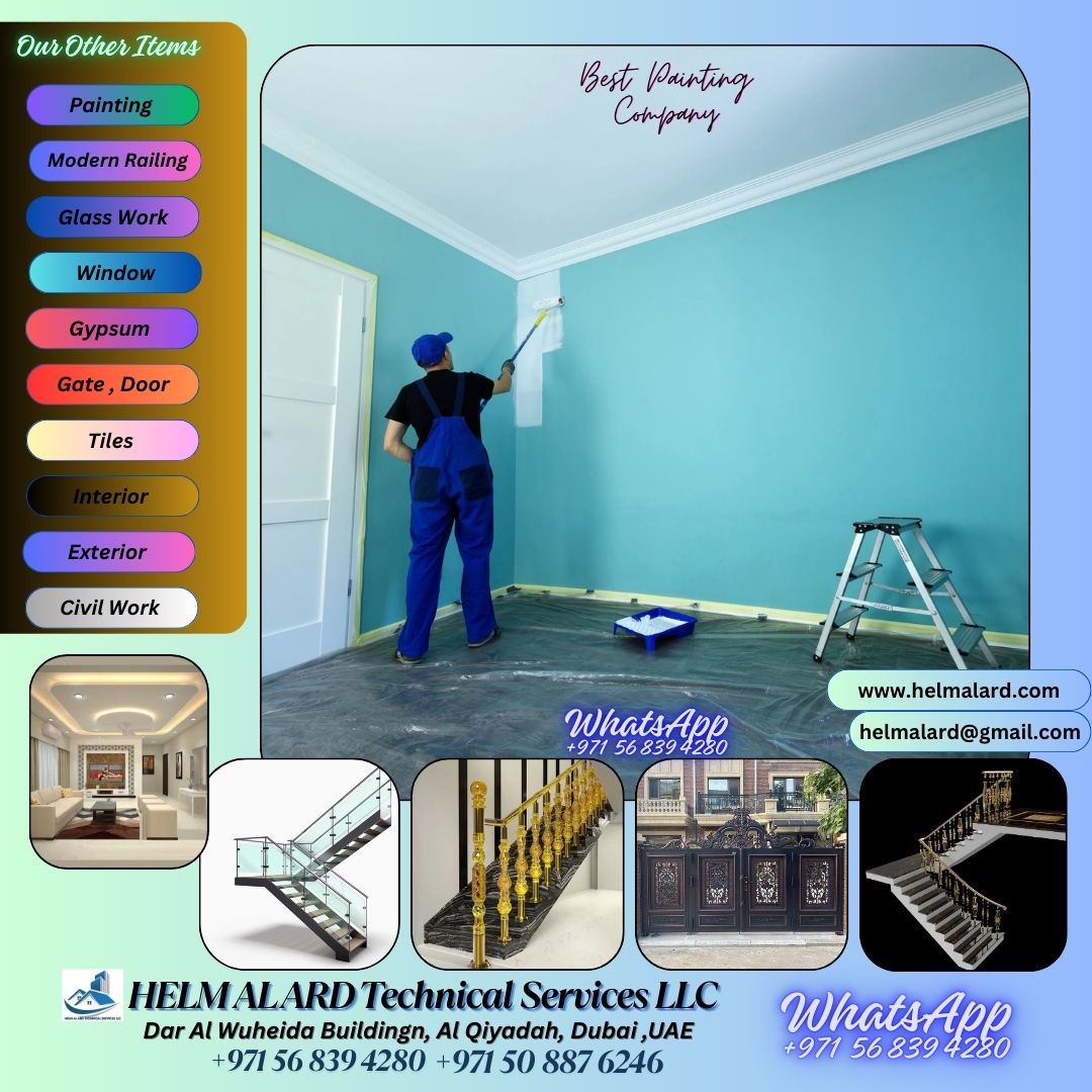 Paints, Tiles, Staircase, Railing, Balcony,