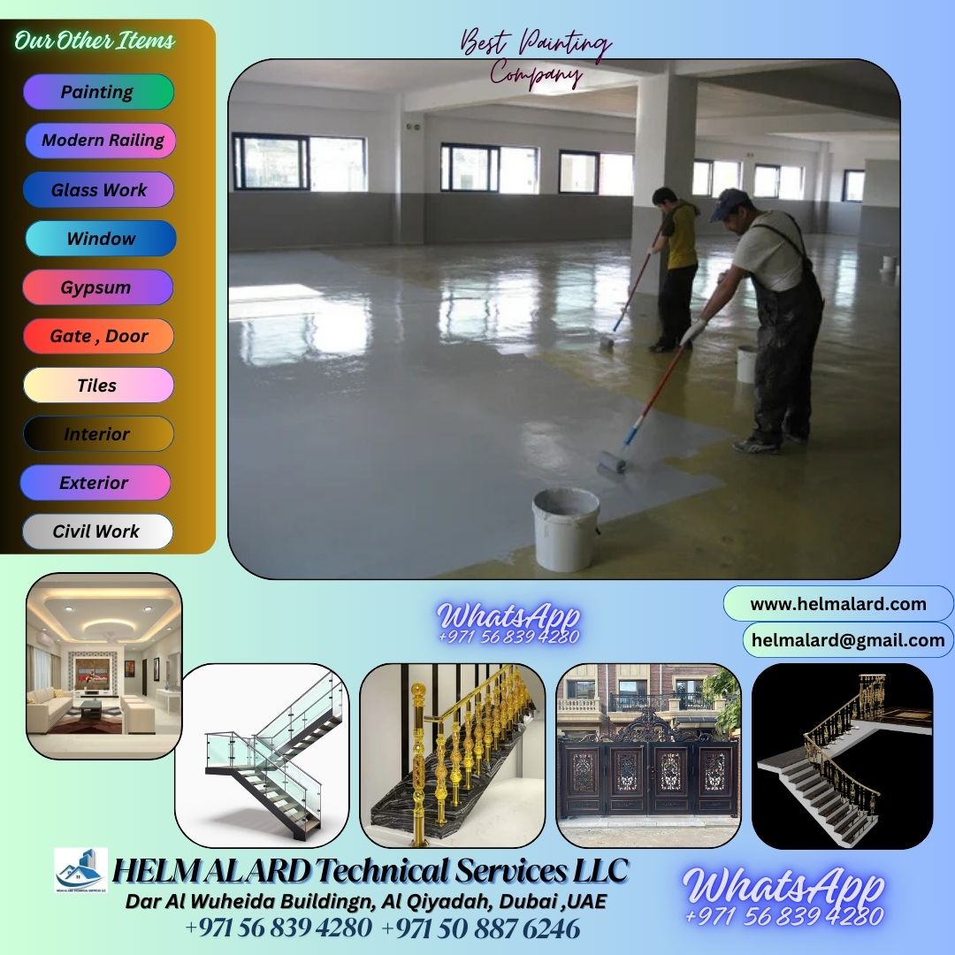 Garage Epoxy Painting work in Ajman,Sharjah,Dubai,