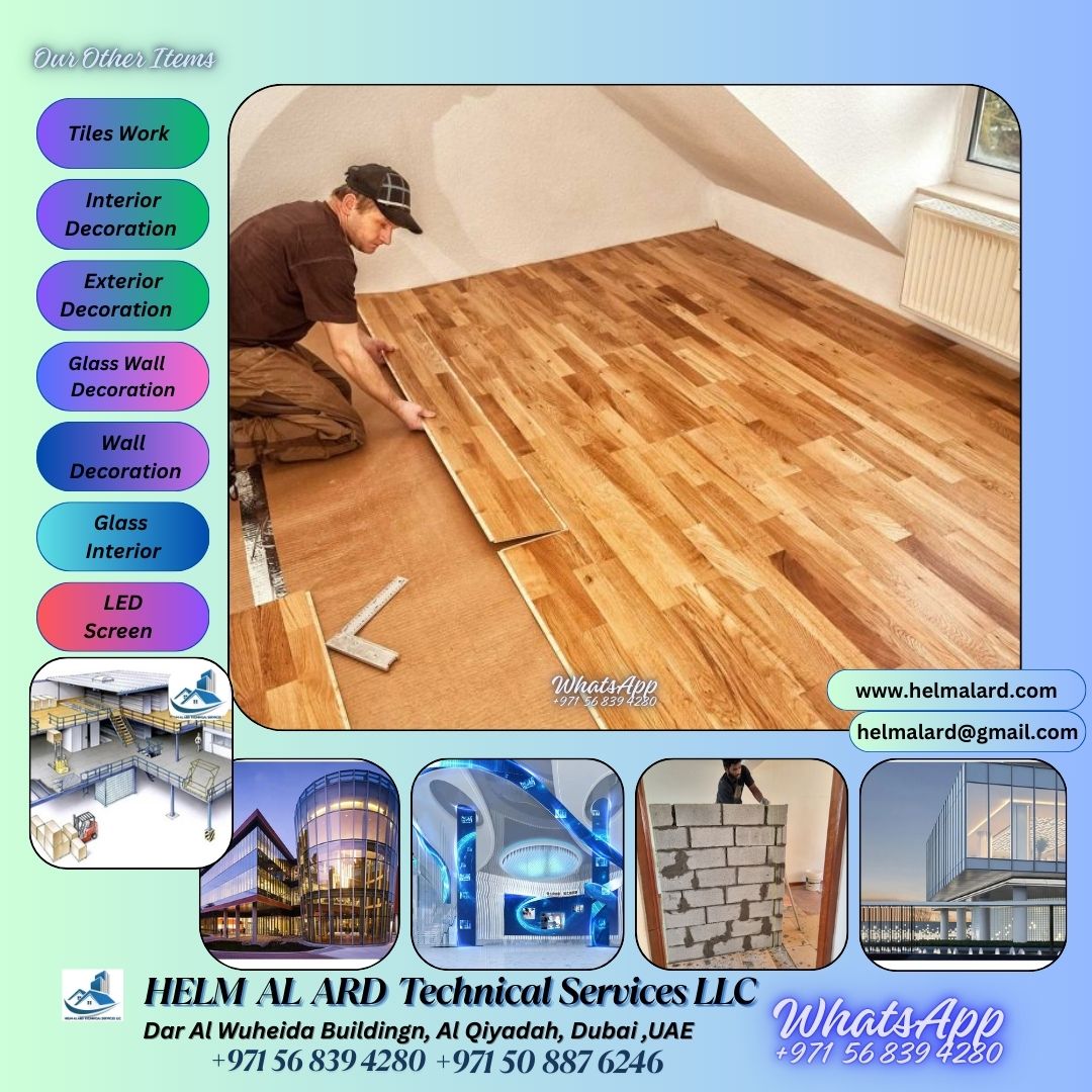 Paints, Tiles, Staircase, Railing, Balcony, Glass Work,