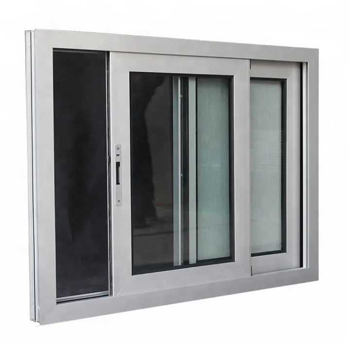 aluminum and glass windows