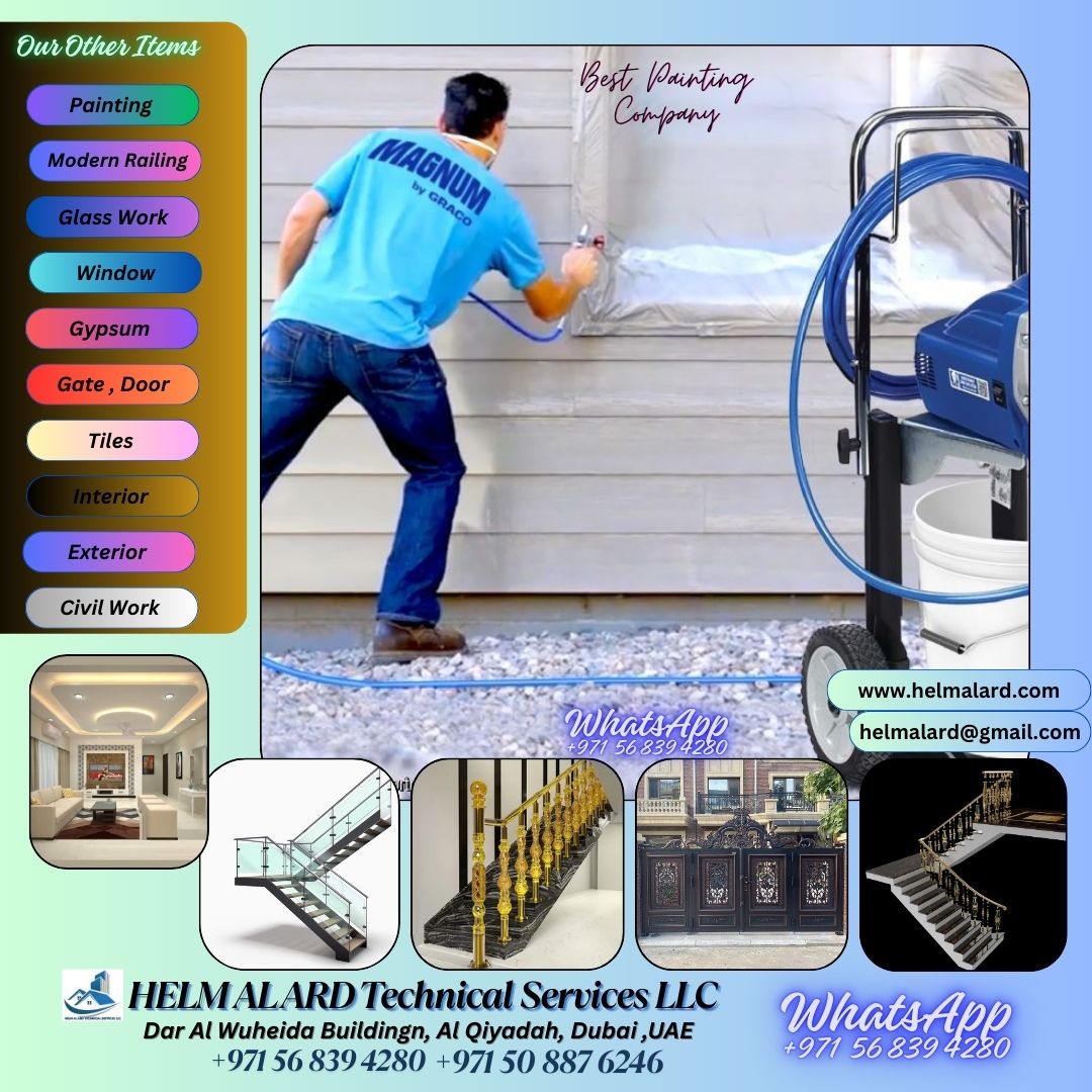Industrial  Painting work in Ajman,Sharjah,Dubai,UAE