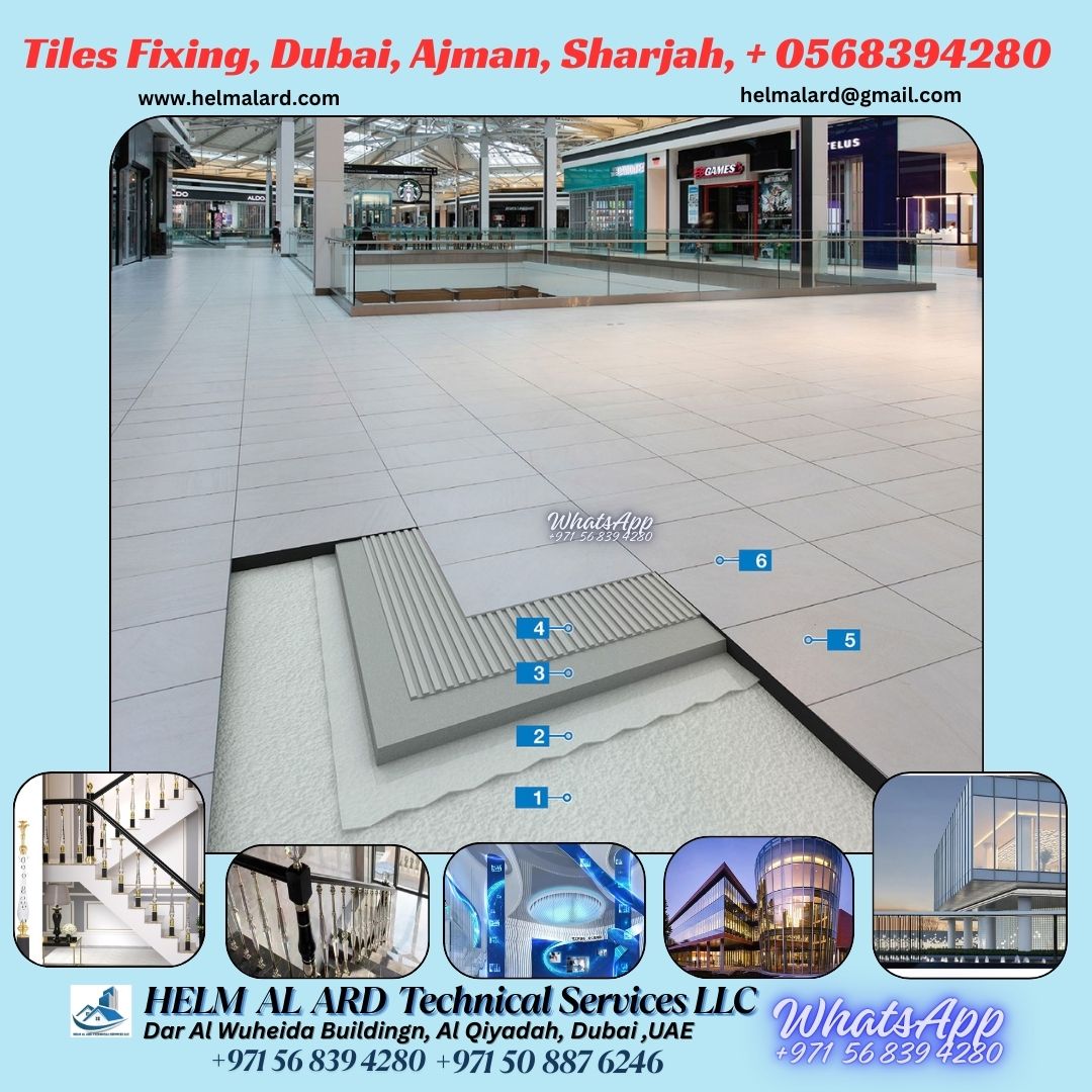 Tiles fixing Cleaning company in- Ajman, - Helm Alard Technical Services LLC