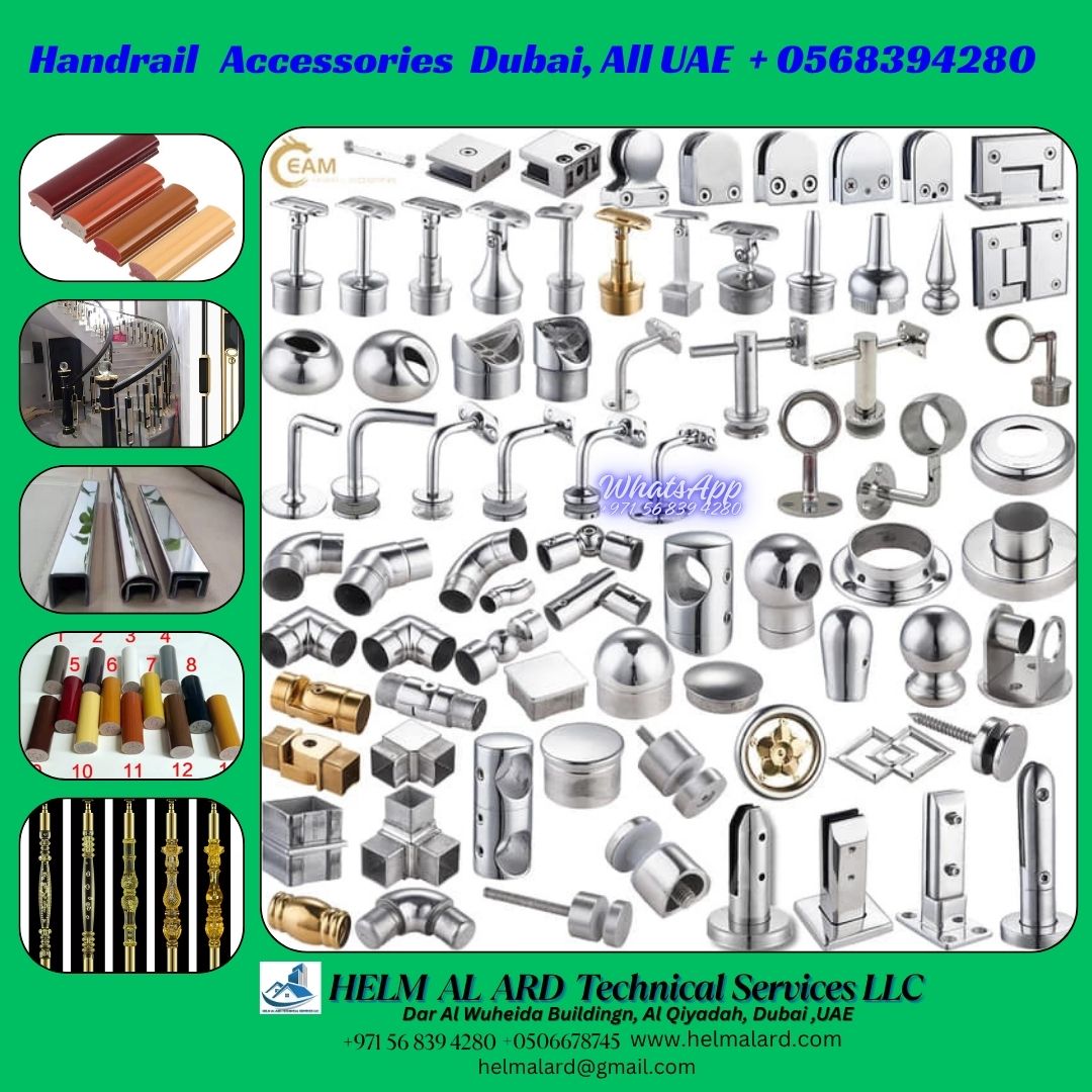 Stair handrail Fitting items Importer in Dubai