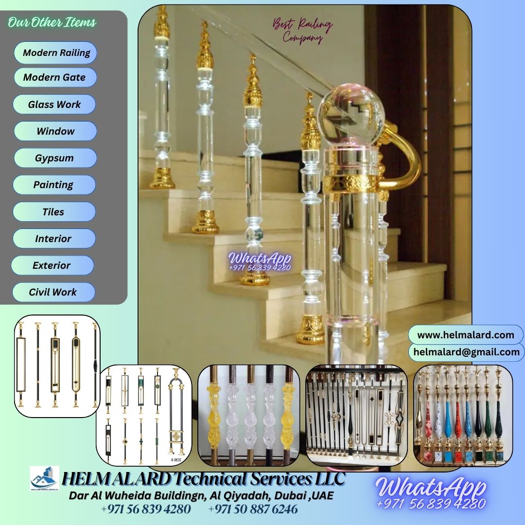 Acrylic Railing dubai