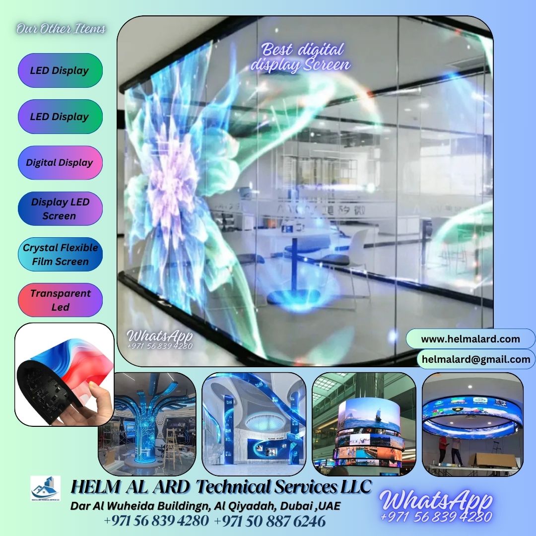 Outdoor LED display UAE Oman, Qatar, Saudi arab - Helm Alard Technical Services LLC