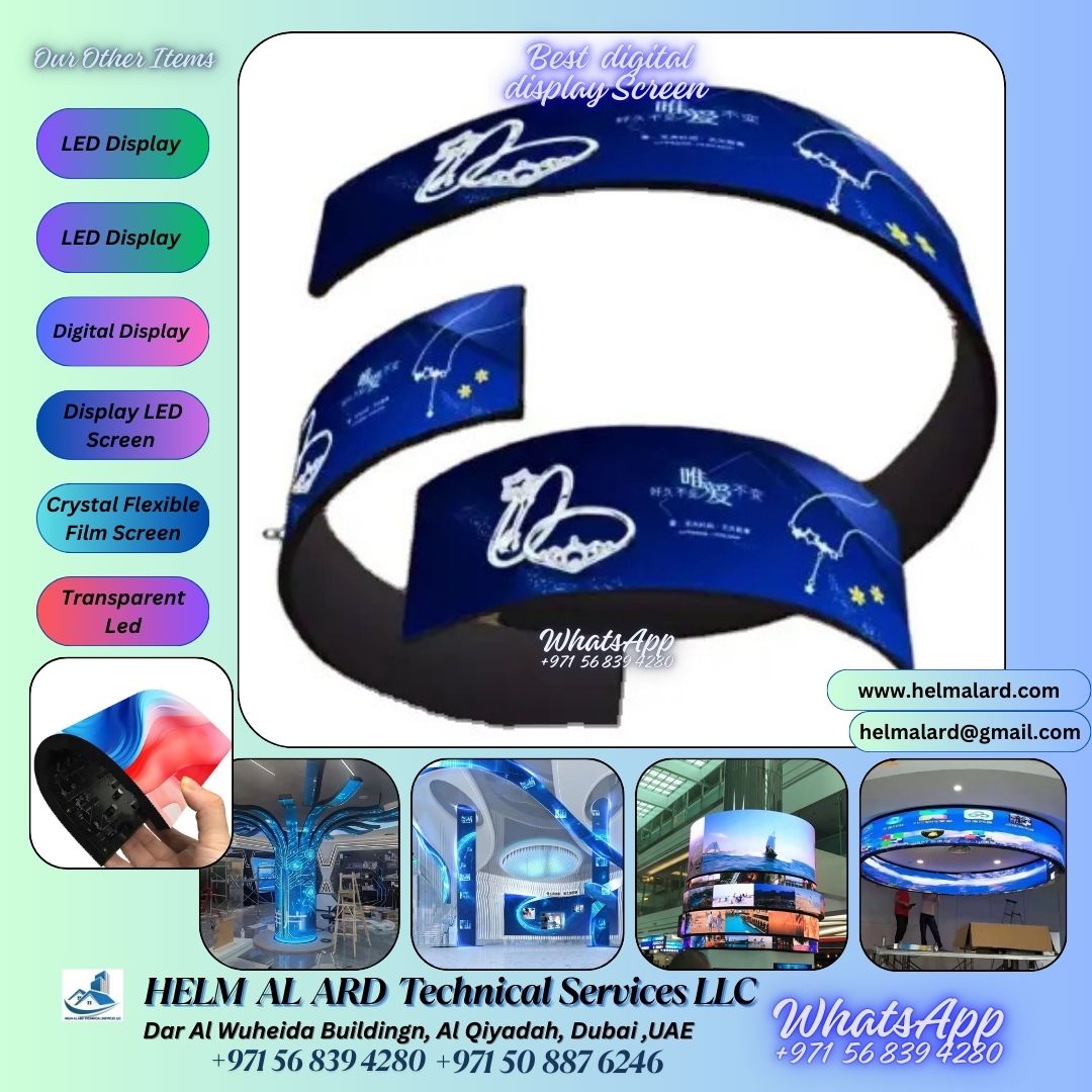 LED Display in Dubai, Qatar, Oman, Saudi - Helm Alard Technical Services LLC