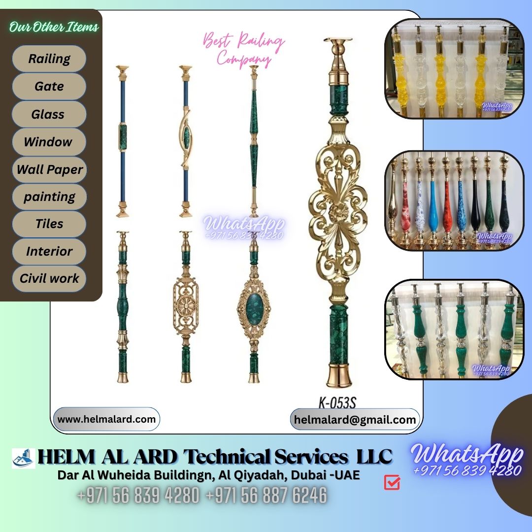 Stainless Steel Handrail Accessories Shop in Dubai
