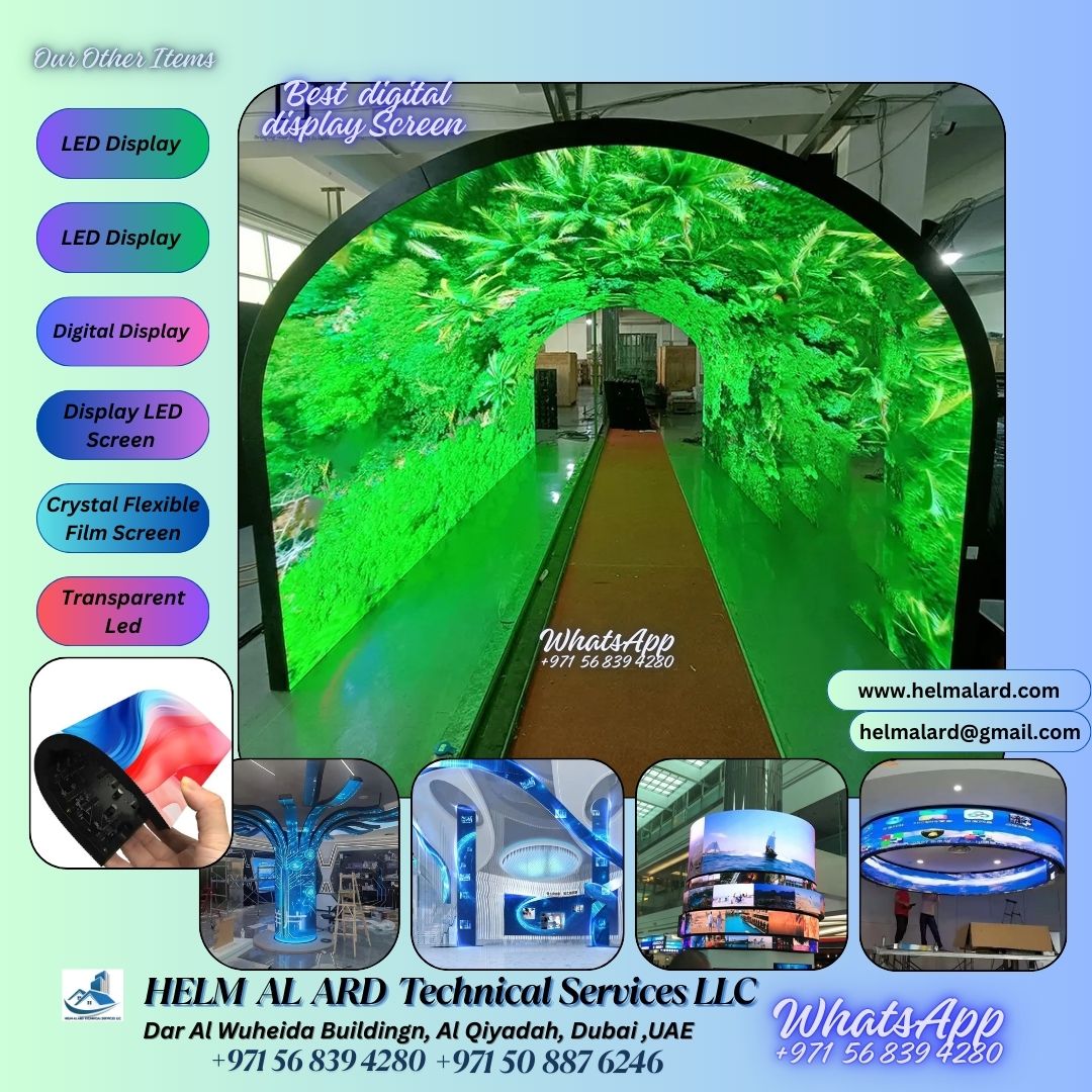 Aquarium LSD Display Seller In Dubai, Qatar, Oman - Helm Alard Technical Services LLC