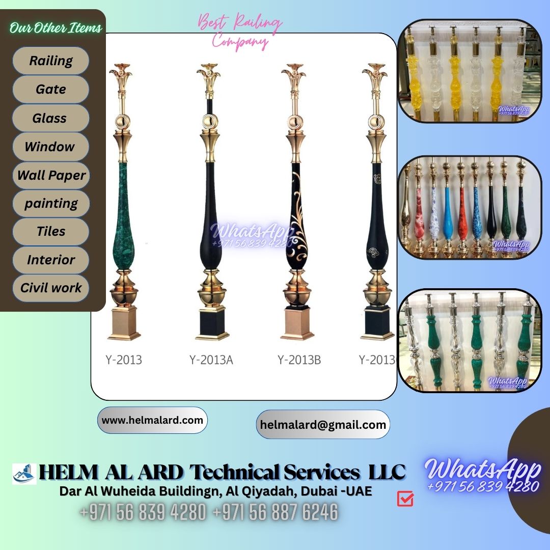 Staircase Handrail Accessories in Dubai UaE