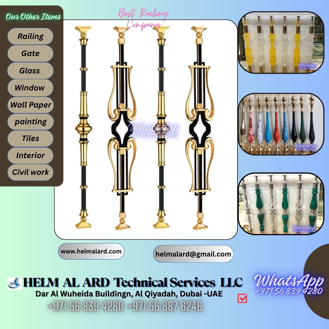 Handrail Staircase Accessories Shop in Dubai