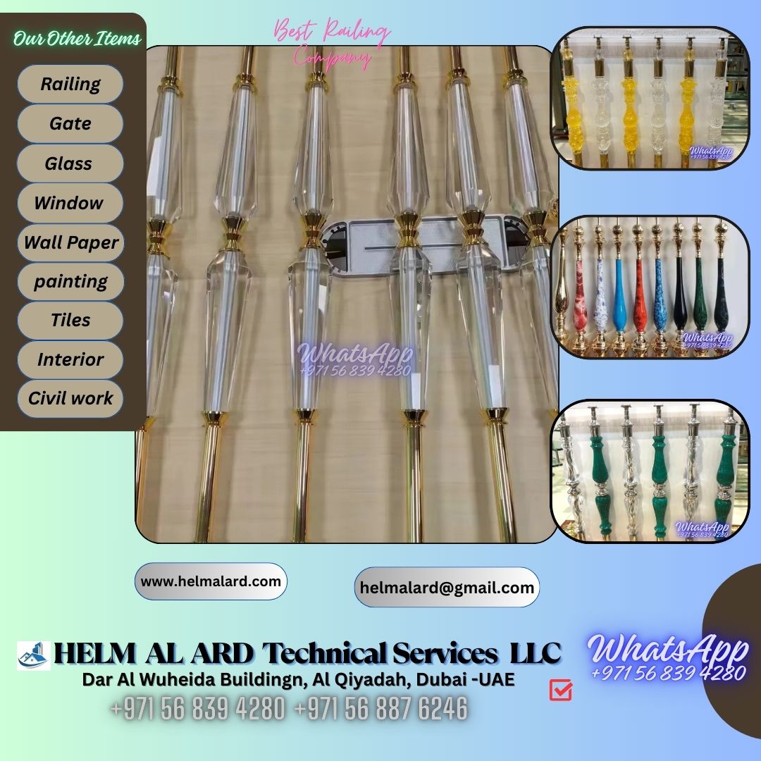 Railing, Staircase, Accessories in Ajman Dubai