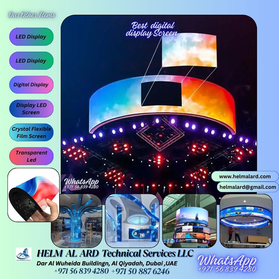 Ledseer Outdoor Display Waterproof LED in UAE, - Helm Alard Technical Services LLC
